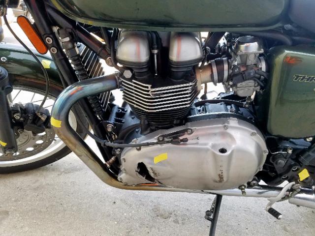 SMT920K14ET619358 - 2014 TRIUMPH MOTORCYCLE THRUXTON GREEN photo 7