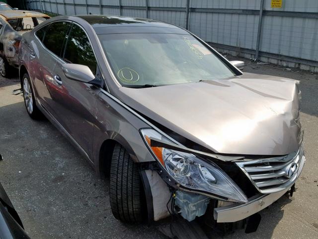 KMHFH4JG3DA288257 - 2013 HYUNDAI AZERA GLS SILVER photo 1