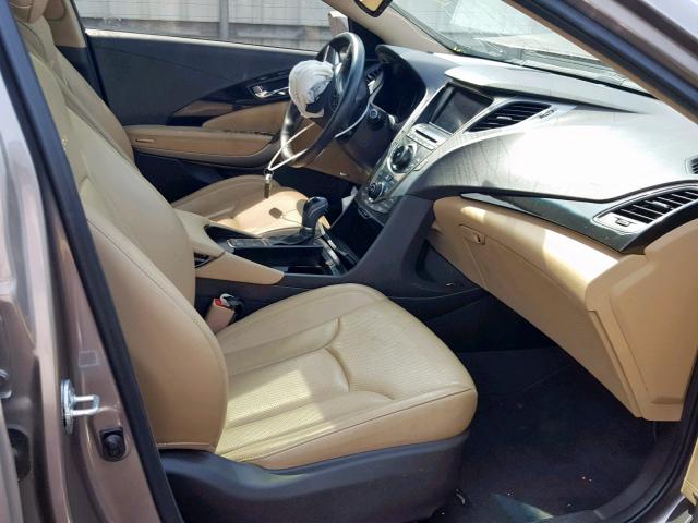 KMHFH4JG3DA288257 - 2013 HYUNDAI AZERA GLS SILVER photo 5