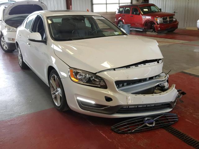 YV126MFK4F1342376 - 2015 VOLVO S60 PREMIE WHITE photo 1