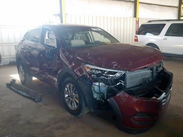 KM8J23A47HU528359 - 2017 HYUNDAI TUCSON SE MAROON photo 1