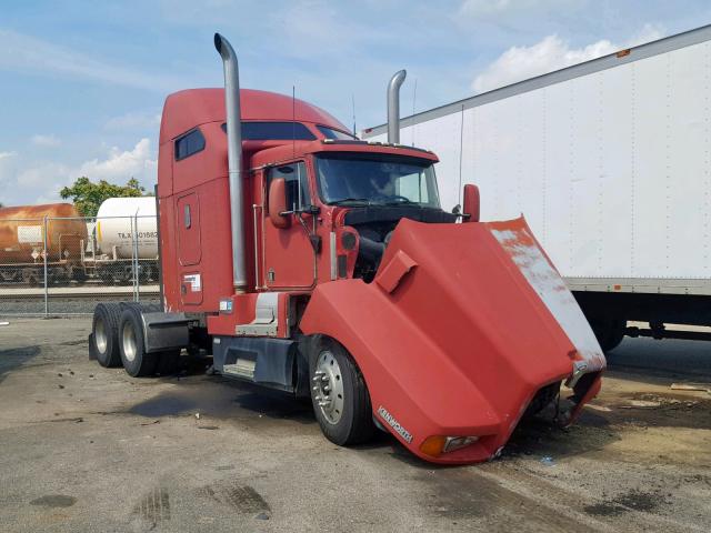 1XKAD69X6PJ585946 - 1993 KENWORTH CONSTRUCTI RED photo 1