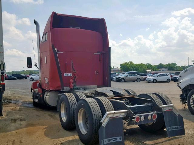 1XKAD69X6PJ585946 - 1993 KENWORTH CONSTRUCTI RED photo 3