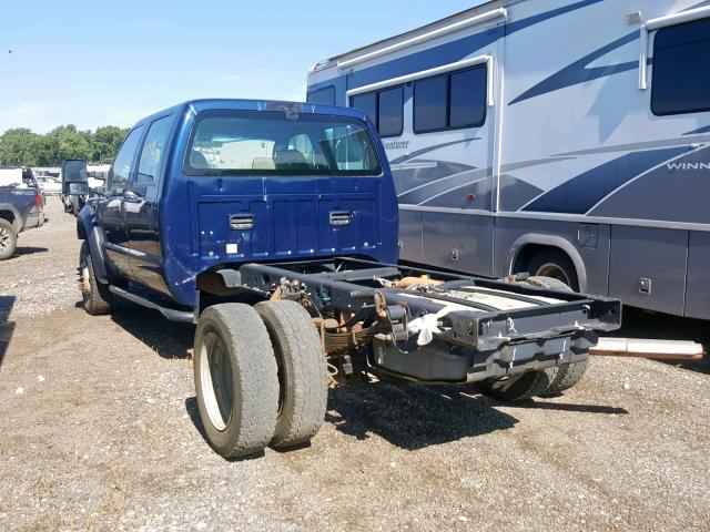 1FDAW57R28EA63048 - 2008 FORD F550 SUPER BLUE photo 3