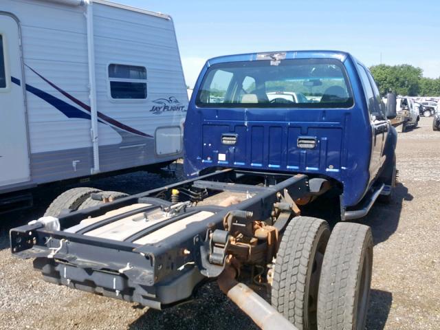 1FDAW57R28EA63048 - 2008 FORD F550 SUPER BLUE photo 9