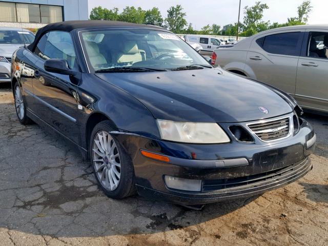 YS3FD79Y556015462 - 2005 SAAB 9-3 ARC BLACK photo 1