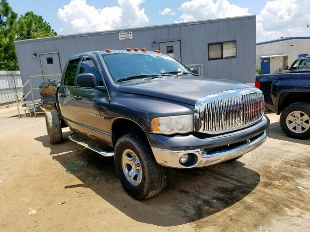 1D7HU18N34S575755 - 2004 DODGE RAM 1500 S GRAY photo 1