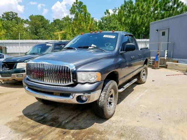 1D7HU18N34S575755 - 2004 DODGE RAM 1500 S GRAY photo 2