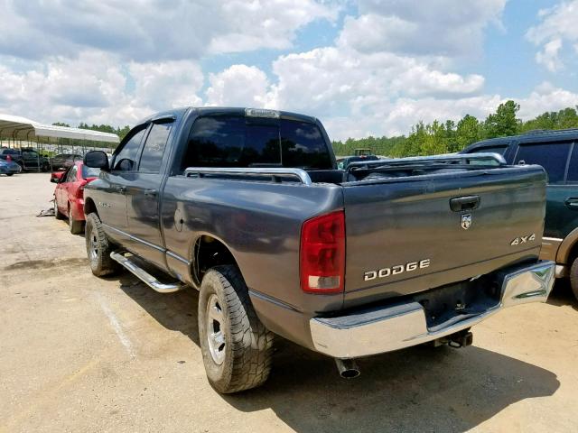 1D7HU18N34S575755 - 2004 DODGE RAM 1500 S GRAY photo 3