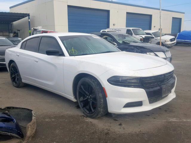 2C3CDXBG7HH642795 - 2017 DODGE CHARGER SE WHITE photo 1