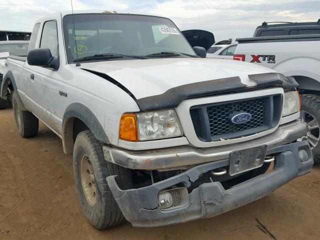 1FTZR45E35PB00469 - 2005 FORD RANGER SUP WHITE photo 1