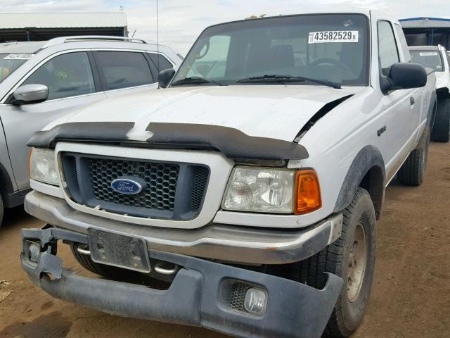 1FTZR45E35PB00469 - 2005 FORD RANGER SUP WHITE photo 2