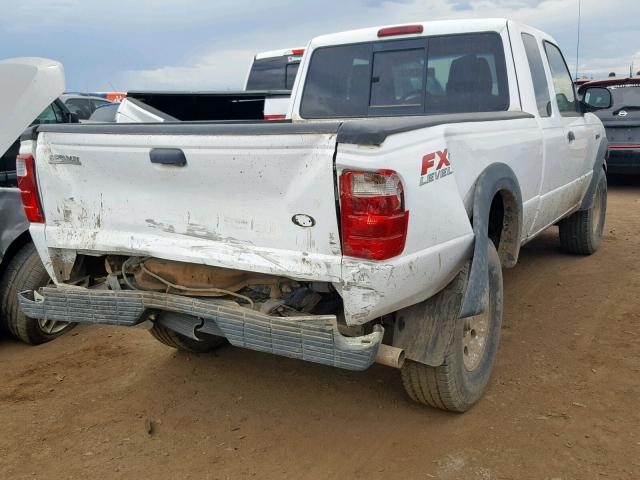 1FTZR45E35PB00469 - 2005 FORD RANGER SUP WHITE photo 4