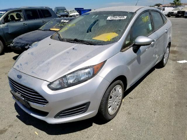 3FADP4AJ5FM127060 - 2015 FORD FIESTA S GRAY photo 2