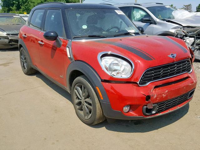 WMWZC5C50DWP30445 - 2013 MINI COOPER S C RED photo 1