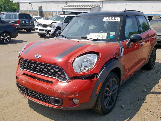 WMWZC5C50DWP30445 - 2013 MINI COOPER S C RED photo 2