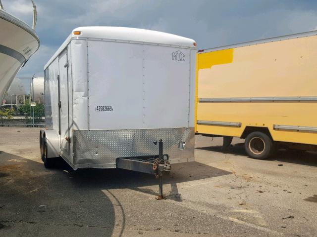 5RABE1422BM508095 - 2010 UTILITY TRAILER YELLOW photo 1