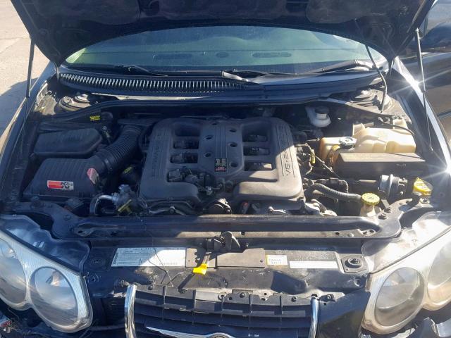 2C3AE66G21H535443 - 2001 CHRYSLER 300M BLACK photo 7