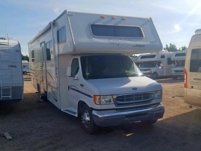 1FDXE45S82HB32800 - 2002 JAYCO GREYHAWK WHITE photo 1