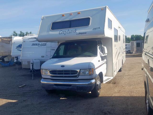 1FDXE45S82HB32800 - 2002 JAYCO GREYHAWK WHITE photo 2