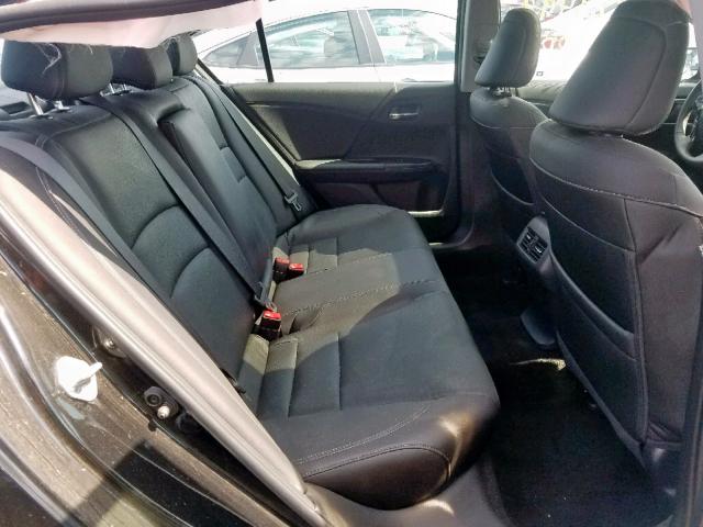 1HGCR2F87HA221159 - 2017 HONDA ACCORD EXL BLACK photo 6