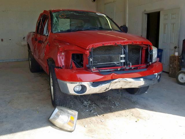 1D7HU18NX8S569134 - 2008 DODGE RAM 1500 S RED photo 1