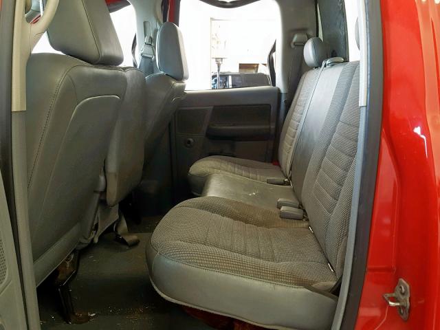 1D7HU18NX8S569134 - 2008 DODGE RAM 1500 S RED photo 6