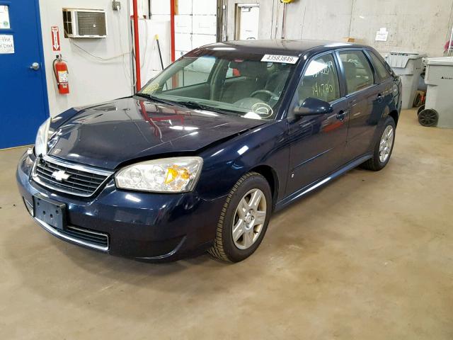 1G1ZT67N27F123611 - 2007 CHEVROLET MALIBU MAX 蓝色 照片 2