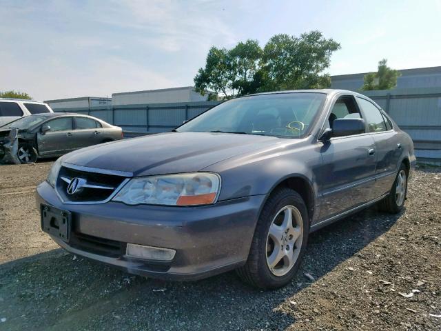 19UUA56603A089527 - 2003 ACURA 3.2TL GRAY photo 2