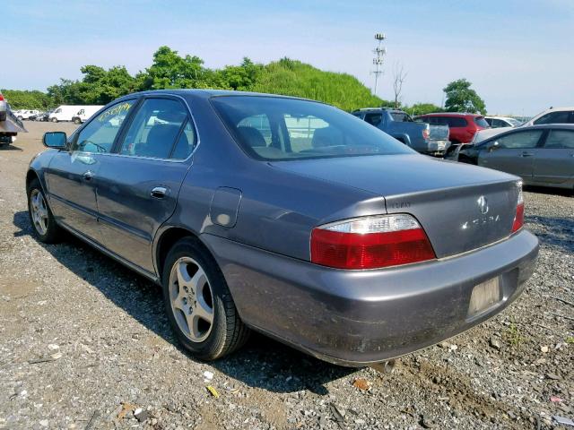 19UUA56603A089527 - 2003 ACURA 3.2TL GRAY photo 3