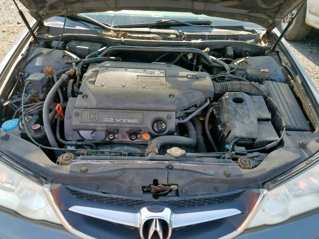 19UUA56603A089527 - 2003 ACURA 3.2TL GRAY photo 7