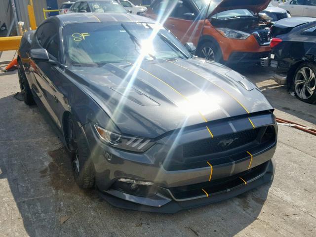 1FA6P8CF5G5276861 - 2016 FORD MUSTANG GT GRAY photo 1