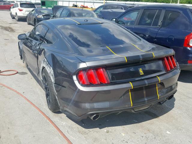 1FA6P8CF5G5276861 - 2016 FORD MUSTANG GT GRAY photo 3