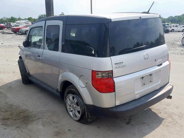 5J6YH18716L000271 - 2006 HONDA ELEMENT EX GRAY photo 3