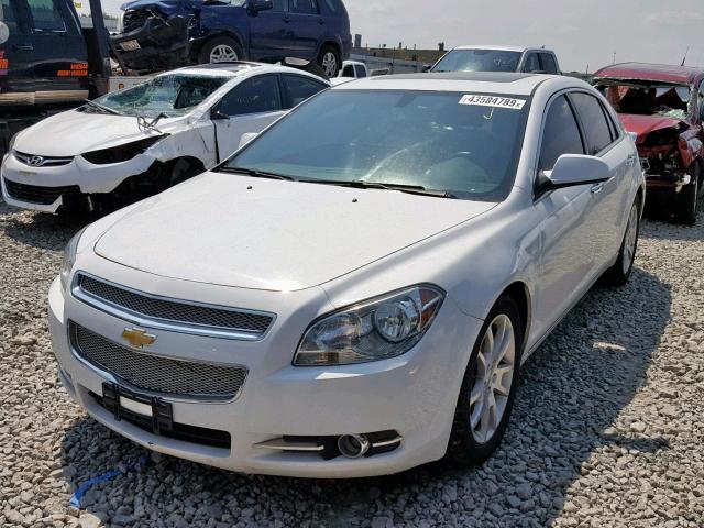 1G1ZG5E73CF260022 - 2012 CHEVROLET MALIBU LTZ თეთრი ფოტო 2