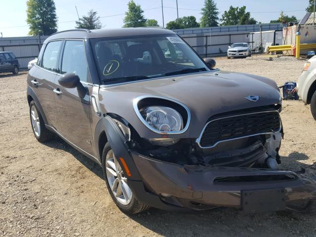 WMWZC5C58EWP38665 - 2014 MINI COOPER S C BROWN photo 1