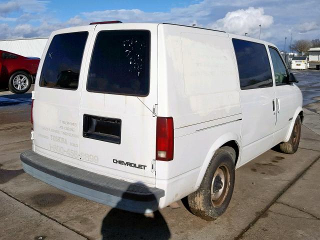 1GCDM19W9TB147770 - 1996 CHEVROLET ASTRO WHITE photo 4