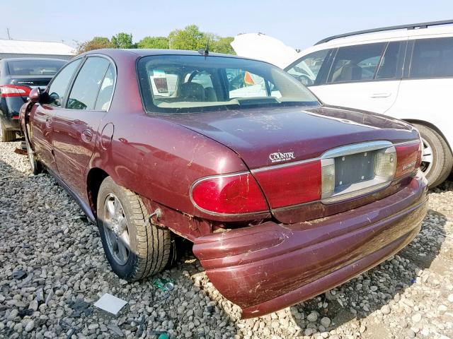 1G4HP52K45U226810 - 2005 BUICK LESABRE CU BURGUNDY photo 3