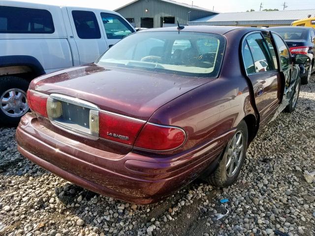 1G4HP52K45U226810 - 2005 BUICK LESABRE CU BURGUNDY photo 4