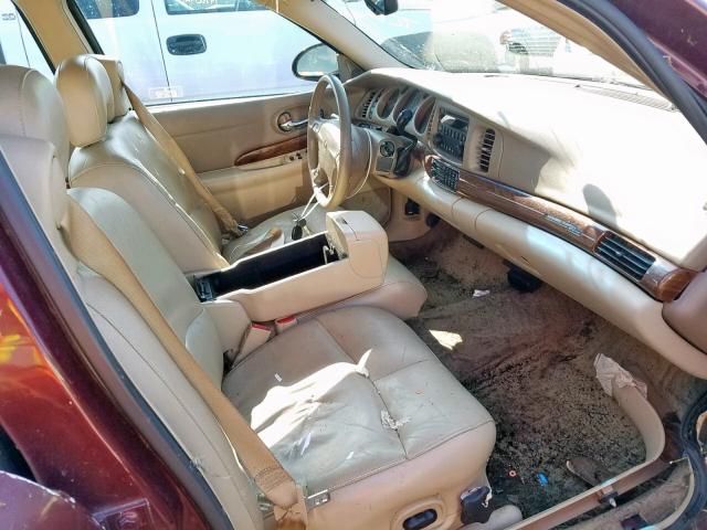 1G4HP52K45U226810 - 2005 BUICK LESABRE CU BURGUNDY photo 5