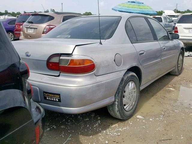 1G1ND52J4Y6242062 - 2000 CHEVROLET MALIBU SILVER photo 4