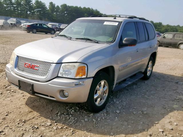 1GKDT13S642204389 - 2004 GMC ENVOY SILVER photo 2