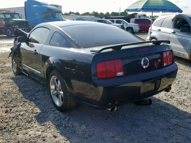 1ZVFT82H655181583 - 2005 FORD MUSTANG GT BLACK photo 3