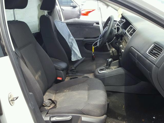 3VW2K7AJ0EM412603 - 2014 VOLKSWAGEN JETTA BASE 白色 照片 5