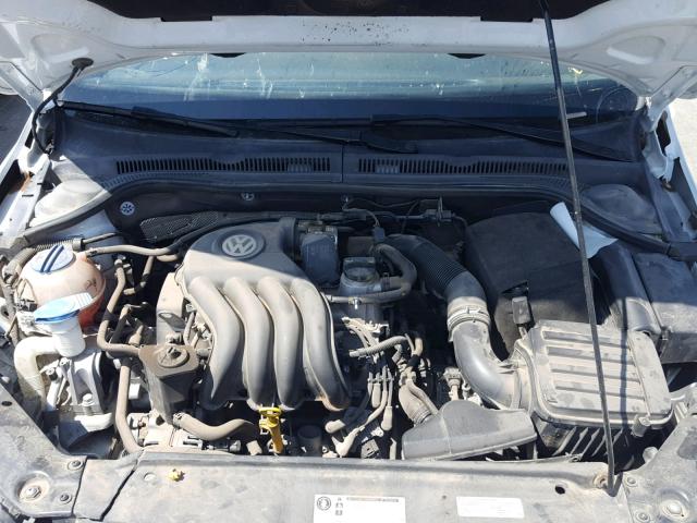 3VW2K7AJ0EM412603 - 2014 VOLKSWAGEN JETTA BASE 白色 照片 7
