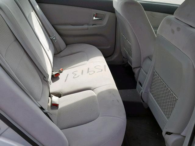 KNAFE121375407277 - 2007 KIA SPECTRA EX SILVER photo 6