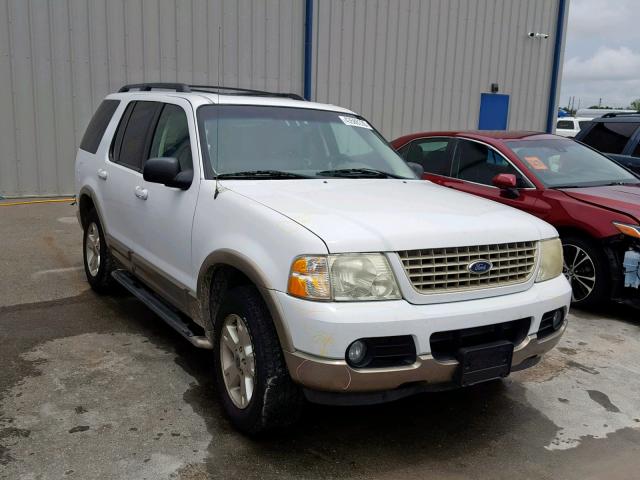 1FMZU74K23UB39071 - 2003 FORD EXPLORER E WHITE photo 1