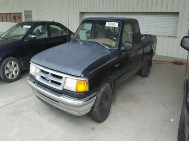 1FTCR14UXTPA60983 - 1996 FORD RANGER SUP BLACK photo 2