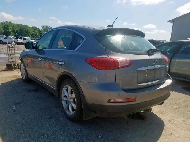 JNKAJ09F18M351768 - 2008 INFINITI EX35 BASE SILVER photo 3