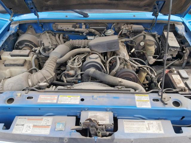 1FTCR10A9TUD40360 - 1996 FORD RANGER BLUE photo 7